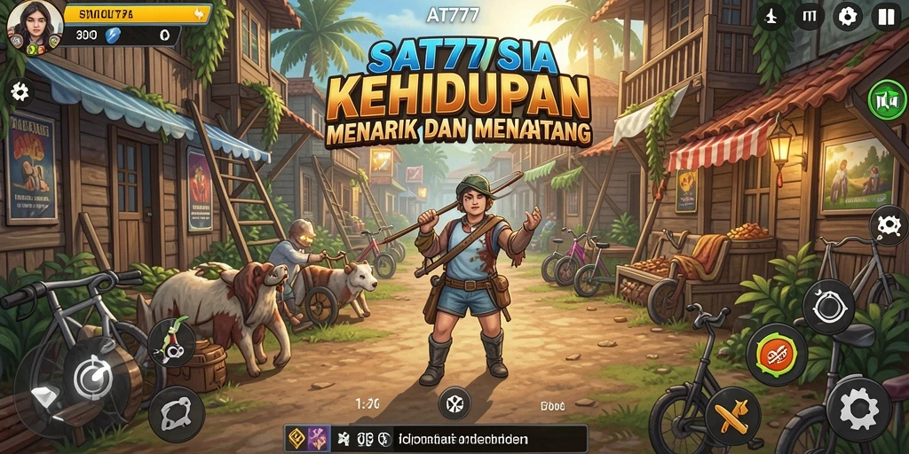 Tampilan gameplay AT777 dengan suasana simulasi yang menawan.