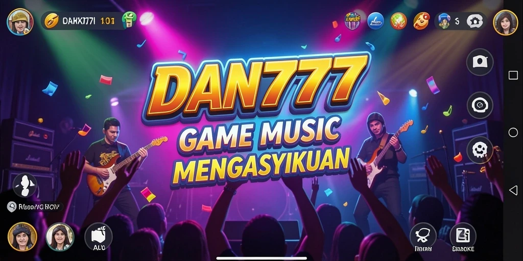 Tampilan menarik dalam permainan musik DAN777 yang mengasyikkan.