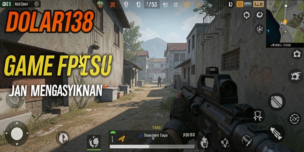 Tangkapan layar gameplay DOLAR138 dengan aksi tembak-menembak yang intens.