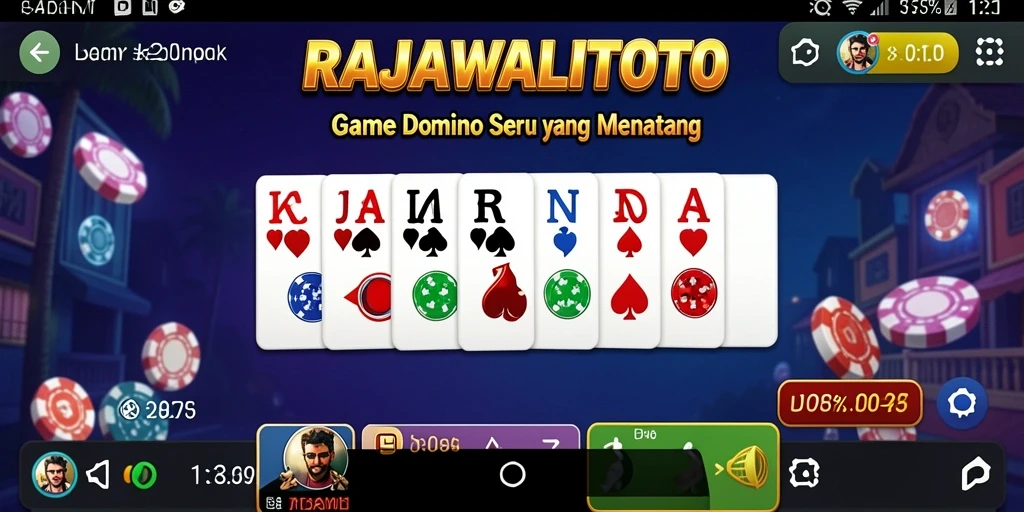 Tampilan gameplay seru di RAJAWALITOTO dengan pemain bersaing.