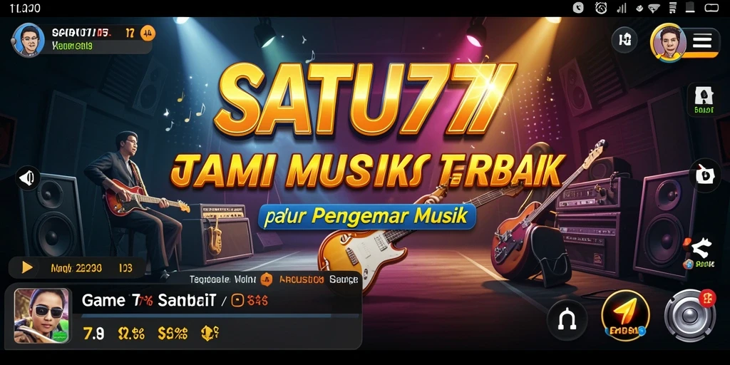 Tampilan gameplay SATU77 yang menarik dan interaktif.