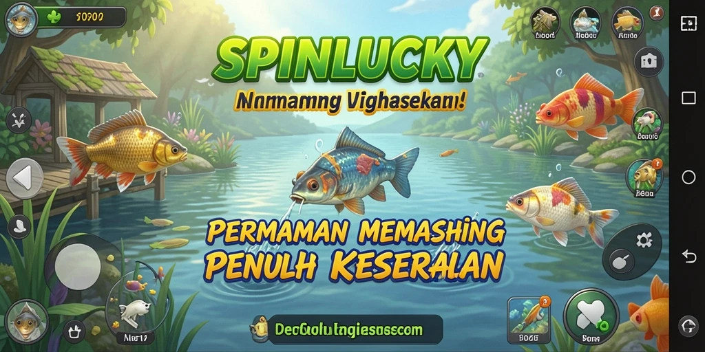 Tangkapan ikan yang menakjubkan dalam gameplay SPINLUCKY.