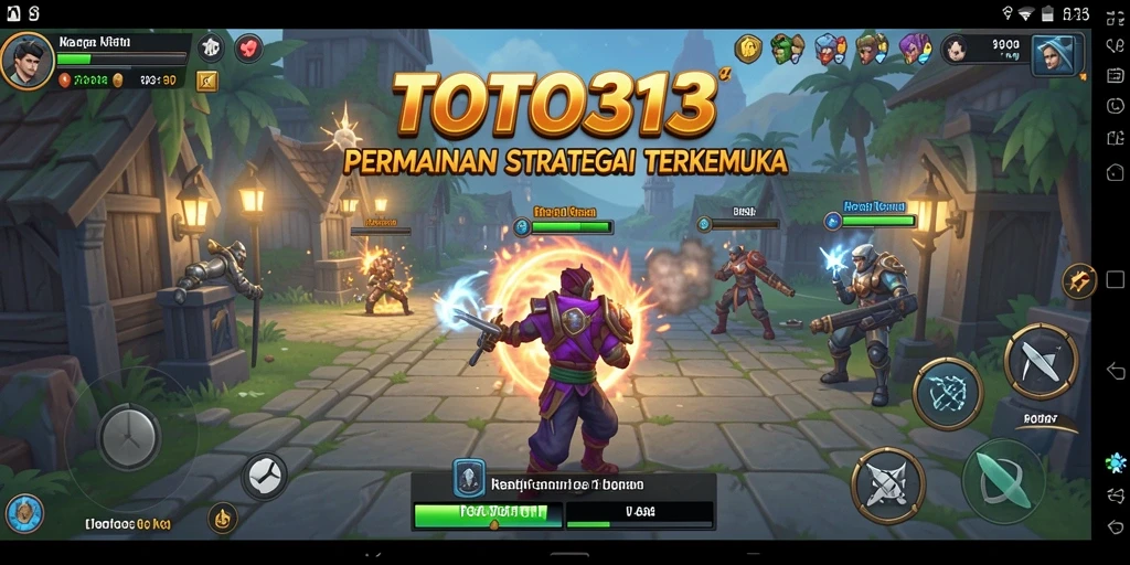 Tampilan menarik dari gameplay TOTO313 yang menegangkan.